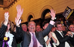Anh chao đảo do “cơn địa chấn” UKIP 